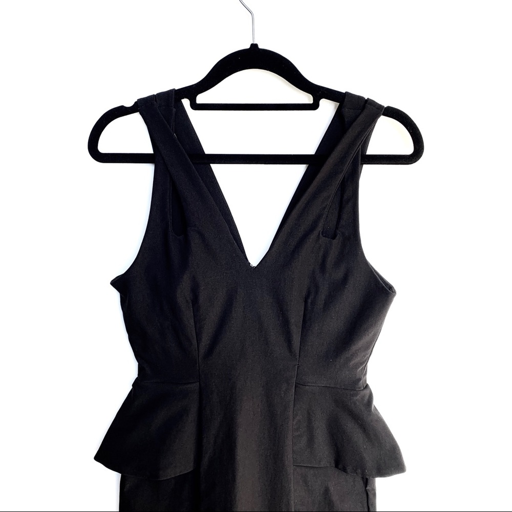 Nasty Gal Black Sleeveless Zipper Mini Party Dress - Picture 3 of 6